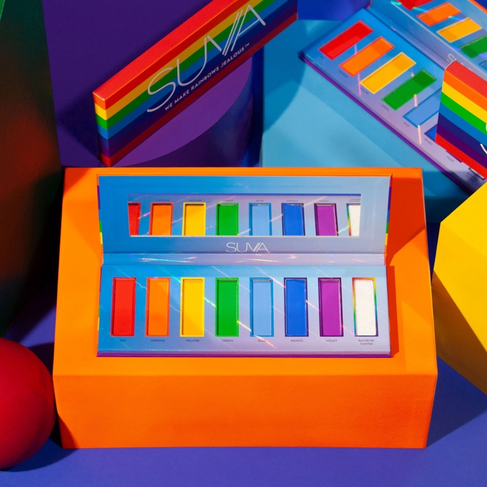Suva Rainbow Eyeshadow Palette